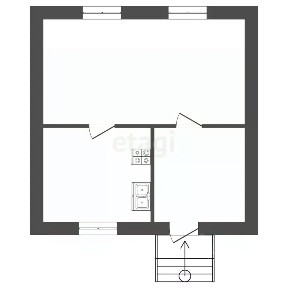 Продается 1-этажный дом, 24 м²