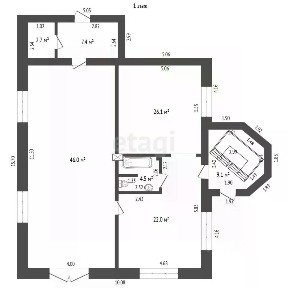 Продается 2-этажный дом, 218 м²