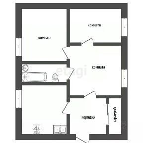 Продается 1-этажный дом, 48,3 м²