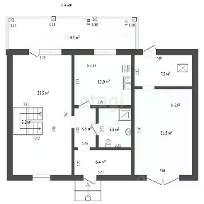 Продается 2-этажный дом, 149,1 м²