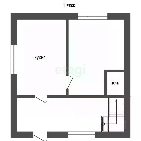 Продается 2-этажный дом, 33,2 м²