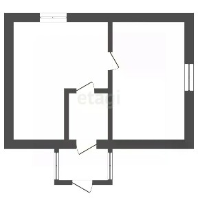 Продается 1-этажный дом, 44 м²