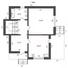 Продается 2-этажный дом, 143 м²