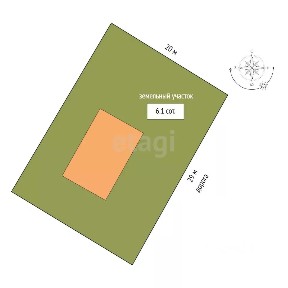 Продается 1-этажный дом, 84 м²