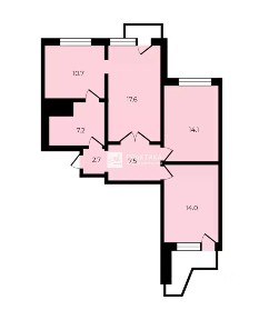Продается 3-комн. квартира, 73,3 м²