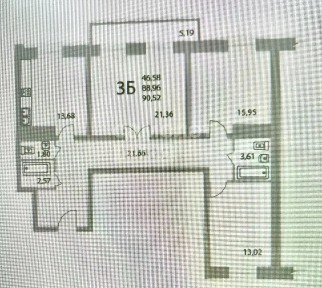 Продается 3-комн. квартира, 96,5 м²