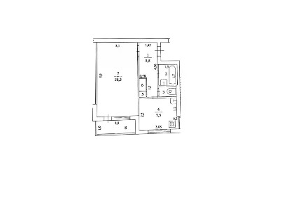Продается 1-комн. квартира, 36 м²