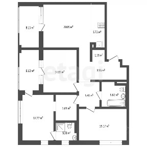 Продается 3-комн. квартира, 102,5 м²