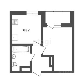 Продается 1-комн. квартира, 32,3 м²