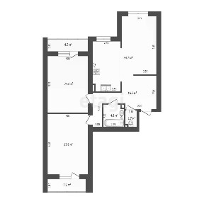 Продается 2-комн. квартира, 100,9 м²