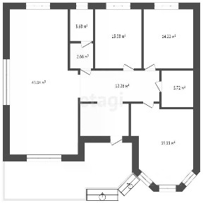 Продается 1-этажный дом, 130 м²