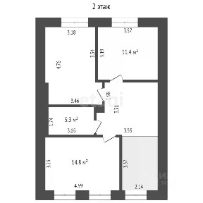 Продается 3-этажный таунхаус, 202 м²