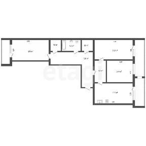 Продается 4-комн. квартира, 141 м²