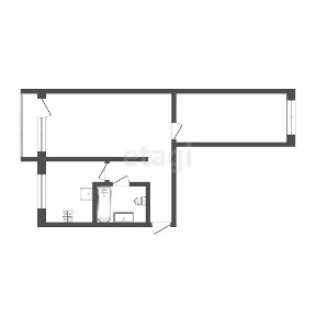 Продается 2-комн. квартира, 44,2 м²