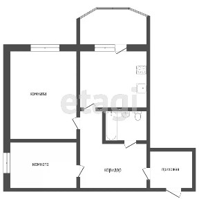Продается 2-комн. квартира, 47,3 м²