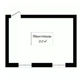 Продается офис, 23 м²