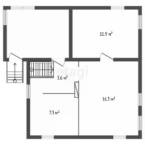 Продается 2-этажный дом, 57,3 м²
