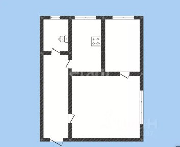 Продается 2-комн. квартира, 34,4 м²