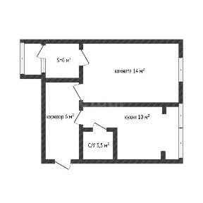 Продается 2-комн. квартира, 39,3 м²