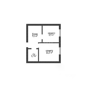 Продается 2-комн. квартира, 33,4 м²