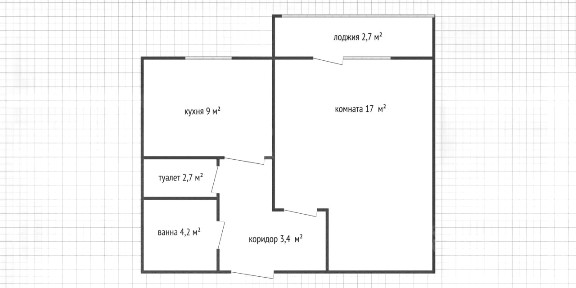 Продается 1-комн. квартира, 39 м²