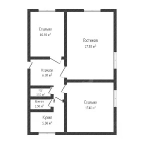 Продается 3-комн. квартира, 61,7 м²