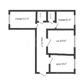 Продается 3-комн. квартира, 69,6 м²