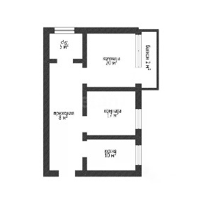 Продается 2-комн. квартира, 66 м²