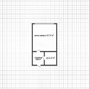 Продается студия, 19,6 м²