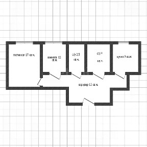 Продается 2-комн. квартира, 49,6 м²