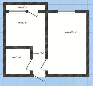 Продается 1-комн. квартира, 27,2 м²