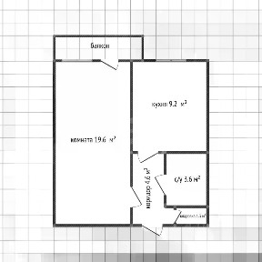Продается 1-комн. квартира, 38,3 м²