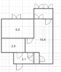 Продается 1-комн. квартира, 29 м²