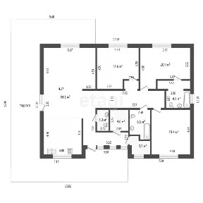 Продается 1-этажный дом, 165 м²