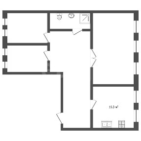 Продается 3-комн. квартира, 87 м²