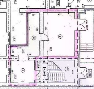 Сдается торговая площадь, 61,3 м²