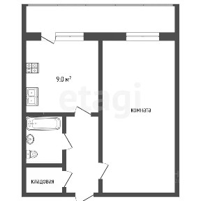 Продается 1-комн. квартира, 32 м²