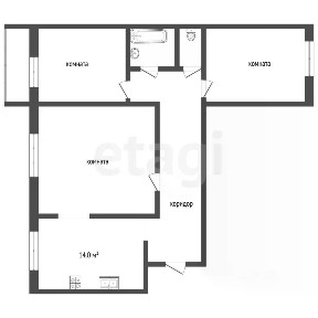 Продается 3-комн. квартира, 74,8 м²