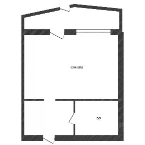 Продается студия, 23,3 м²