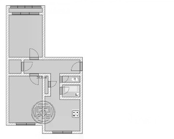 Продается 2-комн. квартира, 53,6 м²