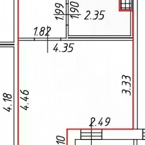 Продается студия, 26,2 м²