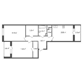 Продается 2-комн. квартира, 60,1 м²