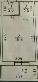 Продается студия, 20,5 м²