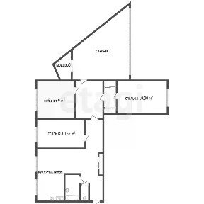 Продается 4-комн. квартира, 72,6 м²