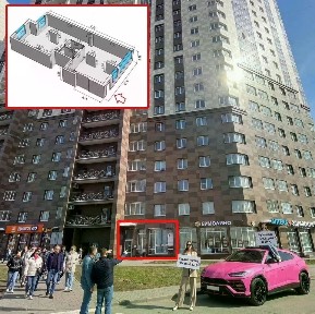Сдается торговая площадь, 20 м²