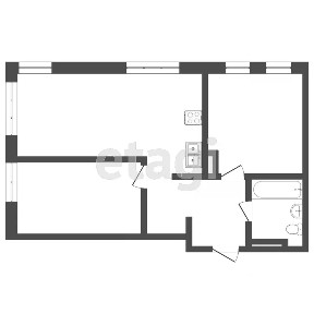 Продается 2-комн. квартира, 60,7 м²