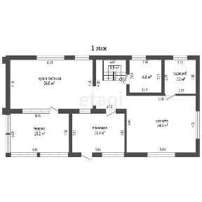 Продается 2-этажный дом, 166,8 м²