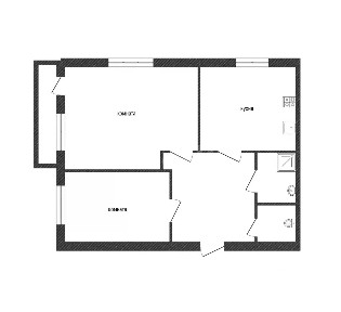 Сдается 2-комн. квартира, 40,3 м²