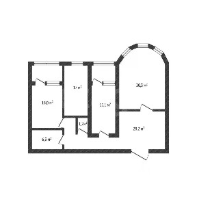 Продается 3-комн. квартира, 119,3 м²