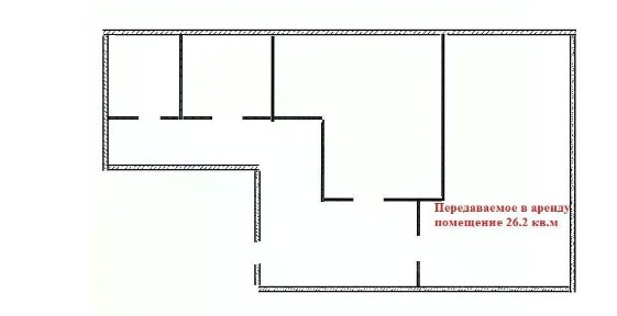 Сдается офис, 25 м²